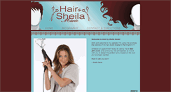 Desktop Screenshot of hairbysheilamarie.com