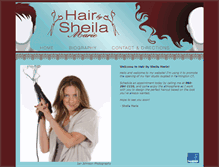 Tablet Screenshot of hairbysheilamarie.com